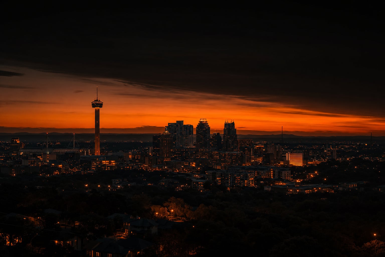 The San Antonio metro — served across the whole area, 24/7